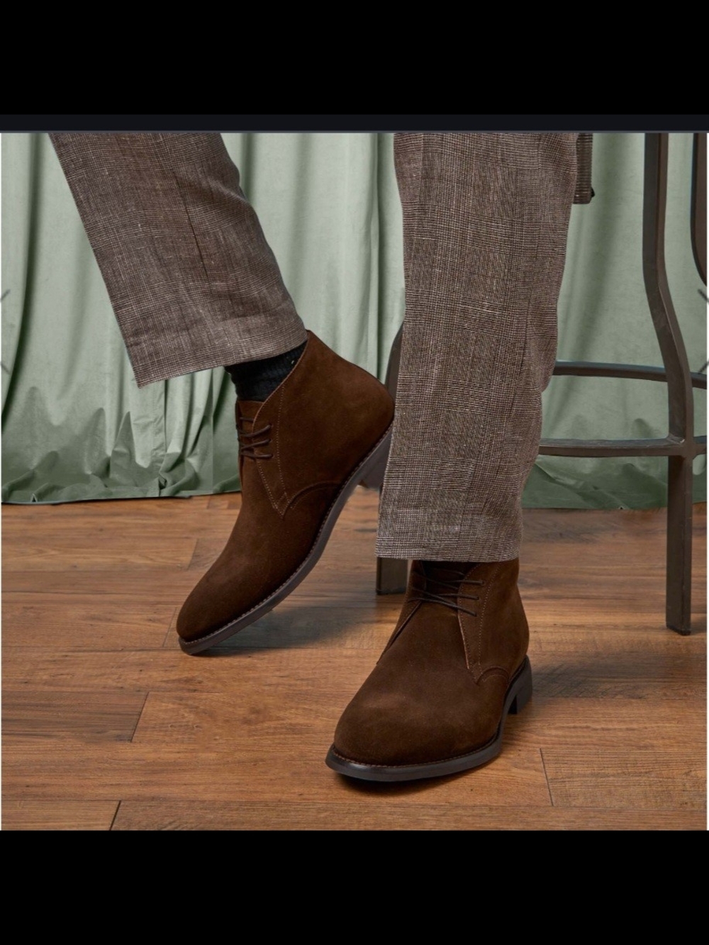 Spier and Mackay Men's Brown Suede Chukka Boots